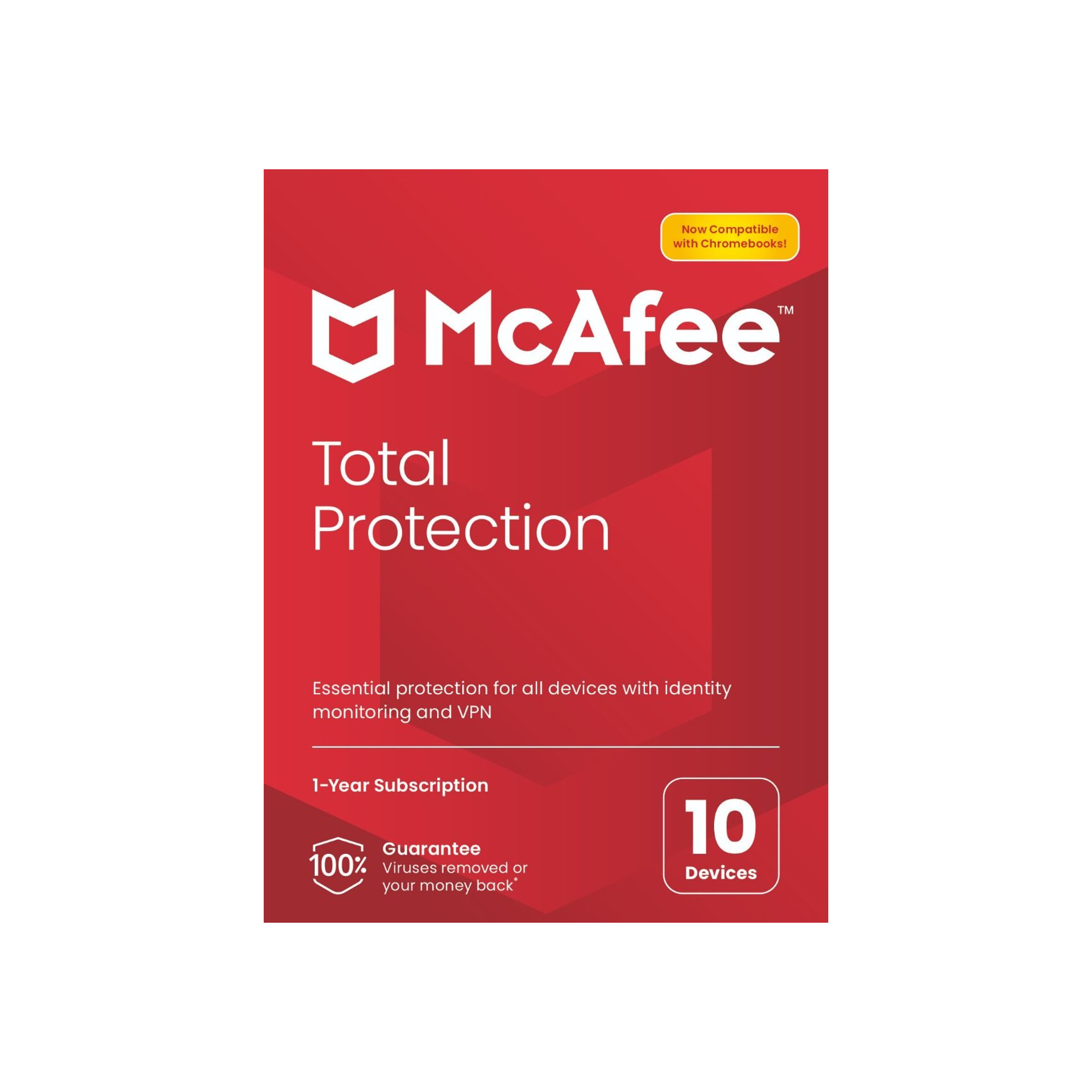 McAfee Total Protection 10-Device 1 Year